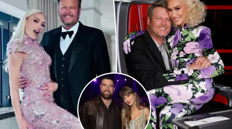 Did Gwen Stefani and Blake Shelton celebrate their 5-year anniversary at Taylor Swift and Travis Kelce’s wedding?