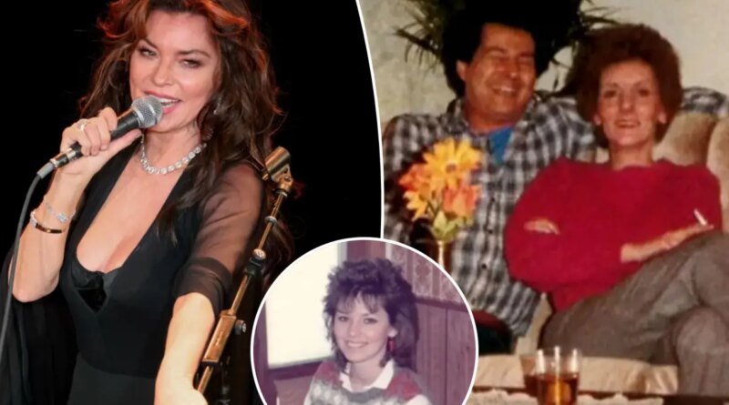 Shania Twain reveals she was ‘kicked around’ by her parents in ‘very violent’ childhood home