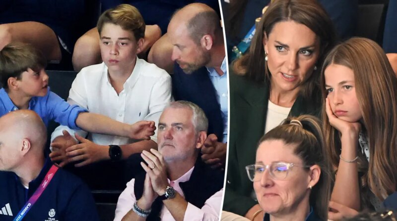 Prince William, Kate Middleton make rare outing with all 3 kids at Commonwealth Games